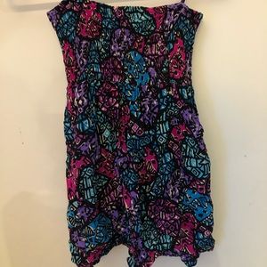 Forever 21 Strapless summer dress size small